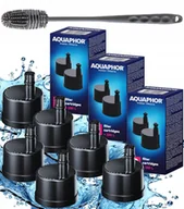 Wkłady filtrujące - 6x Wkład Filtr do wody do butelki AQUAPHOR CITY + szczoteczka - miniaturka - grafika 1