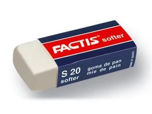 Factis Gumki S-20 chlebowe 20szt) - Przybory szkolne - miniaturka - grafika 2