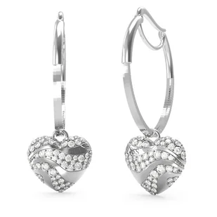 Kolczyki Guess JUBE04 505JW Srebrny - Kolczyki - miniaturka - grafika 1