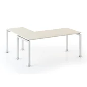 Stoły i stoliki do biura - B2B Partner Stół Square L 1800 x 1800 mm, brzoza 468062 - miniaturka - grafika 1