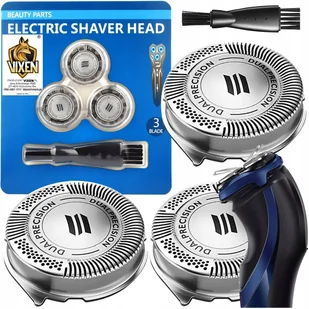 GOLARKA GŁOWICE OSTRZA NOŻE HQ8 HQ9 FR SH50 Do Philips DUALPRECISION - Akcesoria i części do maszynek do golenia - miniaturka - grafika 1