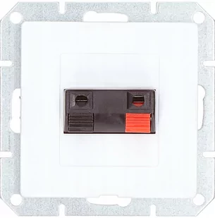 Timex Gniazdo Medium głośnikowe białe - Gniazdka elektryczne - miniaturka - grafika 1