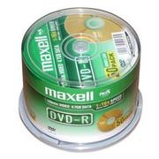 Nośniki danych - Maxell plyta DVD-R 4,7 16x 50 275610.40 - miniaturka - grafika 1