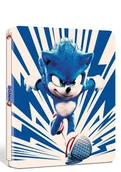 Kino familijne Blu-Ray - Sonic 3: Szybki jak błyskawica Steelbook - miniaturka - grafika 1