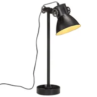 Lampy stojące - vidaXL Lampa stołowa, 25 W, czarna, 15x15x55 cm, E27 - miniaturka - grafika 1