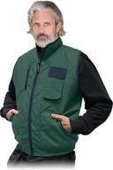 Odzież robocza - Bezrękawnik ochronny ocieplany zielono-granatowy roz.3XL - miniaturka - grafika 1