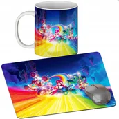 Podkładki pod mysz - Zestaw Kubek + Podkładka - Super Mario Bros - Prezent Wiele Wzorów + Imię - miniaturka - grafika 1