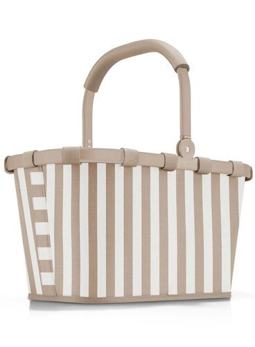 Koszyk na zakupy plażę Reisenthel Carrybag - summerstripes coffee