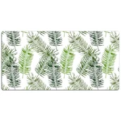 Podkładki na biurko - Mata ochronna na biurko Duże palmowe liście 120x60 cm - miniaturka - grafika 1