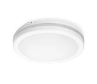 Lampy sufitowe - LED Plafon łazienkowy LED/18W/230V IP65 śr. 30 cm biały - miniaturka - grafika 1