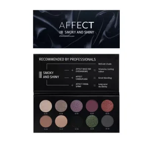 Affect Smoky And Shiny - Paleta 10 cienie 5902414436015 - Cienie do powiek - miniaturka - grafika 1