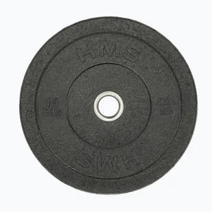 HMS CHTBR15 BLACK TALERZ OLIMPIJSKI BUMPER 15 KG HMS - Obciążenia - miniaturka - grafika 1