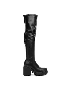 DeeZee Kozaki ZB362-2A Czarny - Kozaki damskie - miniaturka - grafika 1