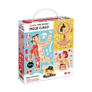 CzuCzu Puzzle. Tak działa moje ciało - Książki edukacyjne - miniaturka - grafika 1