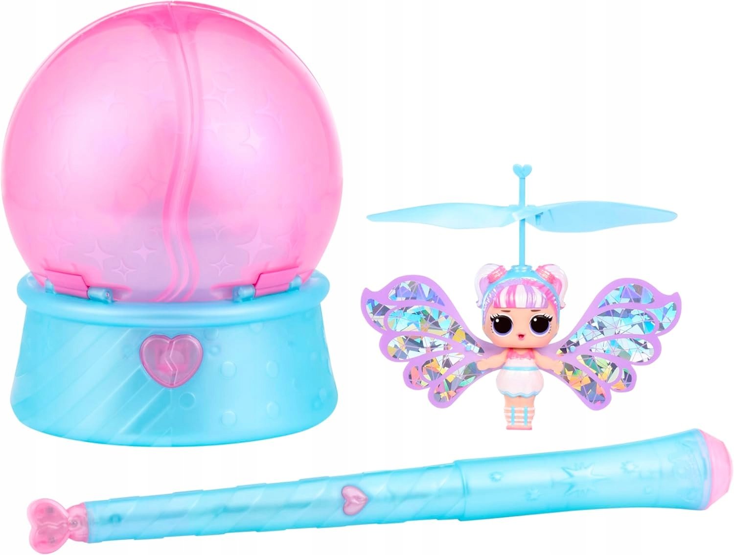 Lalka Magiczna Flyers Snowflake Z Różdżką I Funkcją Latania 2 Do Zebrania