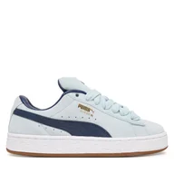 Buty dla chłopców - Sneakersy Puma Suede XL Jr 396577 56 Błękitny - miniaturka - grafika 1