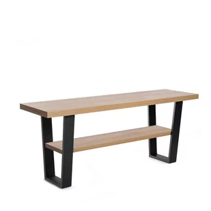 Ława Stolik Kawowy 2 Poziomy Fane 140X40 Cm Homla - Ławy i stoliki kawowe - miniaturka - grafika 1