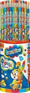 St-Majewski Ołówki z gumką 60szt BAMBINO - Ołówki - miniaturka - grafika 1