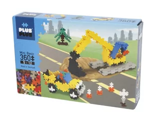 Plus Plus Plus-Plus, Mini Basic - 360 szt. - Roboty Drogowe mokopico-640-0 - Klocki Plus Plus Plus-Plus, Mini Basic - 360 szt. - Roboty Drogowe mokopico-640-0 - Klocki - miniaturka - grafika 1