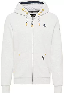 acalmar Męska bluza 36613731-AC01, wełna biała melanż, XL, wełniany biały melanż, XL - Bluzy męskie - miniaturka - grafika 1
