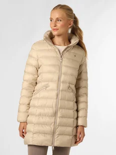 Tommy Hilfiger Damski płaszcz pikowany Kobiety beżowy jednolity, S - Płaszcze damskie - miniaturka - grafika 1