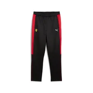 Spodnie męskie - Męskie Spodnie PUMA FERRARI RACE MT7 PANTS 63019501 – Czarny - miniaturka - grafika 1