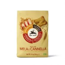Alce Nero Ciastka jabłkowo - cynamonowe z oliwą z oliwek extra virgin 15 % 250 g - Ciastka - miniaturka - grafika 1