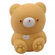 Zabawki sensoryczne - Gniotek Antystresowy Miś Misiek Squishy Sensoryczna Zabawka Różne Kolory - miniaturka - grafika 1