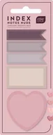Etykiety samoprzylepne i bloki etykiet - Interdruk Zakładki indeksujące Nude 125szt - miniaturka - grafika 1