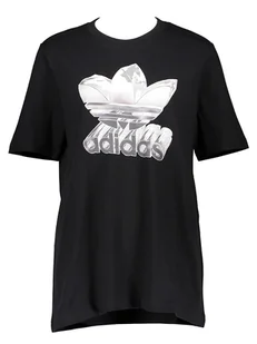 adidas Koszulka "GRF" w kolorze czarnym - Koszulki i topy damskie - miniaturka - grafika 1