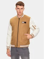 Kurtki męskie - Blend Kurtka bomber 20715276 Brązowy Regular Fit - miniaturka - grafika 1