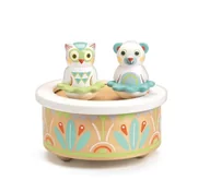 Wyposażenie pokoiku dziecięcego - Djeco Pozytywka magnetyczna BabyMusic DJ06110 - miniaturka - grafika 1