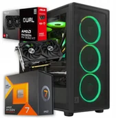 Zestawy komputerowe - Komputer BSG Raptor V41 AMD Ryzen 7 AMD Radeon RX 9070 XT 32GB DDR5 1000GB SSD Windows 11 17817240021 - miniaturka - grafika 1