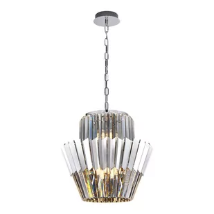 Pałacowa, kryształowa lampa wisząca do salonu ML0414 z serii DONNA - Lampy sufitowe - miniaturka - grafika 1