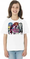 Moda i Uroda OUTLET - P151 KOSZULKA DLA DZIEWCZYNKI MONSTER HIGH PREZENT BAWEŁNA JAKOŚĆ 104 - miniaturka - grafika 1