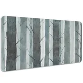 Podkładki na biurko - Mata ochronna z nadrukiem Wzór paski 3D 100x50 cm, Dywanomat - miniaturka - grafika 1