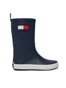 Buty dla chłopców - Tommy Hilfiger Kalosze T3XC-33923-0047 M Granatowy - miniaturka - grafika 1