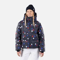 Kurtki narciarskie - Damska Kurtka ocieplana ROSSIGNOL W VENTINA PR DOWN JKT RLNWJ38_715 – Granatowy - miniaturka - grafika 1