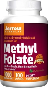 JARROW FORMULAS JARROW FORMULAS Methyl Folate 1000mcg 100caps - Witaminy i minerały - miniaturka - grafika 2