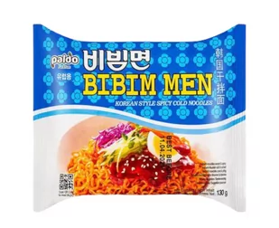 Paldo Koreański Makaron Instant Bibimmen 130G - Szybkie dania obiadowe - miniaturka - grafika 1