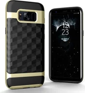 Etui i futerały do telefonów - Etui na telefon Samsung Galaxy S7 Edge Backcover Case Etui ochronne na telefon komórkowy - Cover 3D Prisma Design Gold - miniaturka - grafika 1