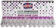 Odżywki do włosów - Ronney Ronney Hair Ampoules Anti-Hair Loss Kuracja zapobiegająca wypadaniu włosów, z balsamem kwiatowym 12 x 10 ml - miniaturka - grafika 1