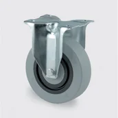 Pozostałe wyposażenie warsztatu - Koło z obniżonym poziomem hałasu, gumowe, 125 mm - miniaturka - grafika 1