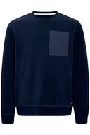 Swetry męskie - Blend Męska bluza dresowa sweter, 194024/Dress Blues, XXL, 194024/Dress Blues, XXL - miniaturka - grafika 1