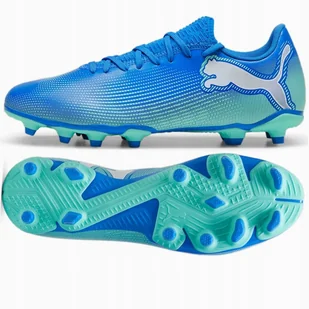 Buty Puma FUTURE 7 Play FG/AG 107939-01 niebieski 42 - Piłka nożna - miniaturka - grafika 1