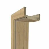 Ościeżnice - Ościeżnica regulowana 90 lewa zakres regulacji 80-100 mm dąb bawaria zamek hakowy do skrzydła Magnes Voster - miniaturka - grafika 1