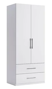 Biała nowoczesna szafa uchylna R0-N83 - Szafy - miniaturka - grafika 1