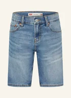 Spodenki damskie - Levi's® Szorty Jeansowe 511 Slim Short Fit blau - miniaturka - grafika 1