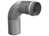 Akcesoria kominkowe - Kolano 87° DN80 - miniaturka - grafika 1