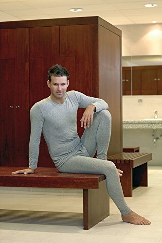 Juba Thermal Base Layer 65% wiskoza bambusowa/30% lyocell/5% elastan. Szary - Rozmiar: L